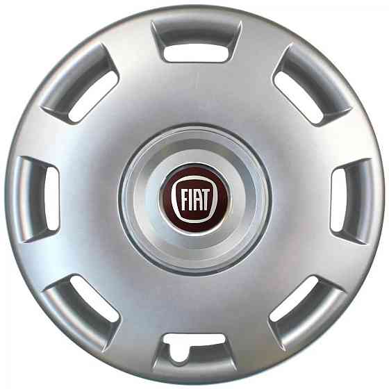 Автомобильные модельные колпаки R15 Fiat 302 4шт, SJS, серебряные Киев