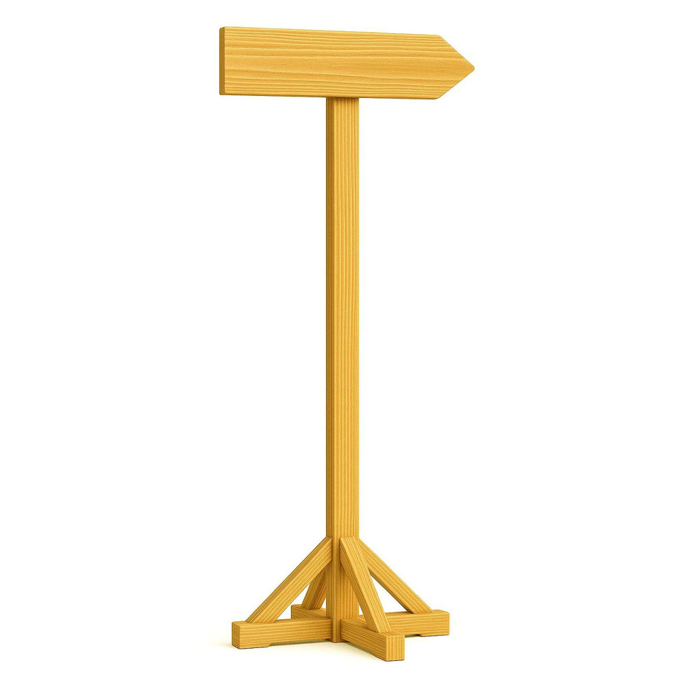 Напольная стрелка-указатель 