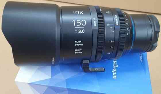 Irix 150mm T3.0 Cine Lens Обʼєктив Новий Nikon. Харків