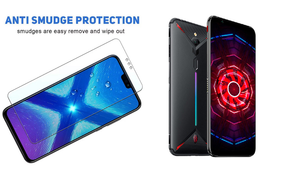 Защитное стекло NeoGlass для nubia Red Magic 3, Red Magic 3S – ультрапрозрачное и устойчивое Киев - изображение 3