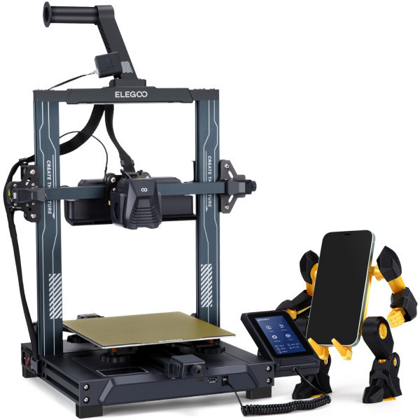 Друкарка 3D ELEGOO Neptune 4 (FDM 1.75 mm 0.4 mm 225x225x265 mm WLAN USB сірий) Київ - фото 2