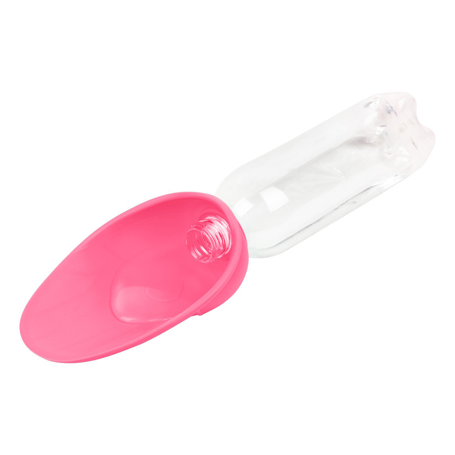Поилка-насадка на бутылку WAUDOG Silicone, 165х90 мм розовый Киев - изображение 5