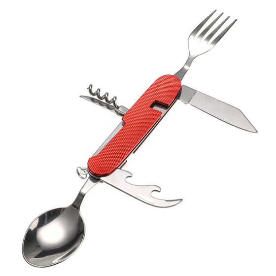 Мультитул туристичний Ложка-Виделка 6 в 1 Харків