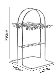 Набор золотых столовых приборов 24 шт х 6 персон Нержавеющая сталь на Подставке Золотые Кременчуг - изображение 9