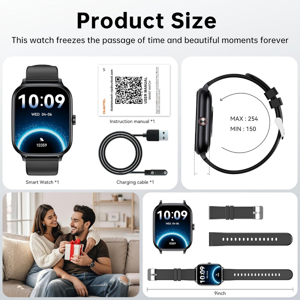 Годинник Oukitel V7 Black Винница - изображение 2