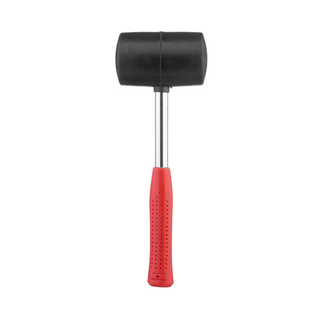 Киянка гумова, 680 г, 60 мм, чорна гума, металева ручка INTERTOOL HT-0232 Киев - изображение 1