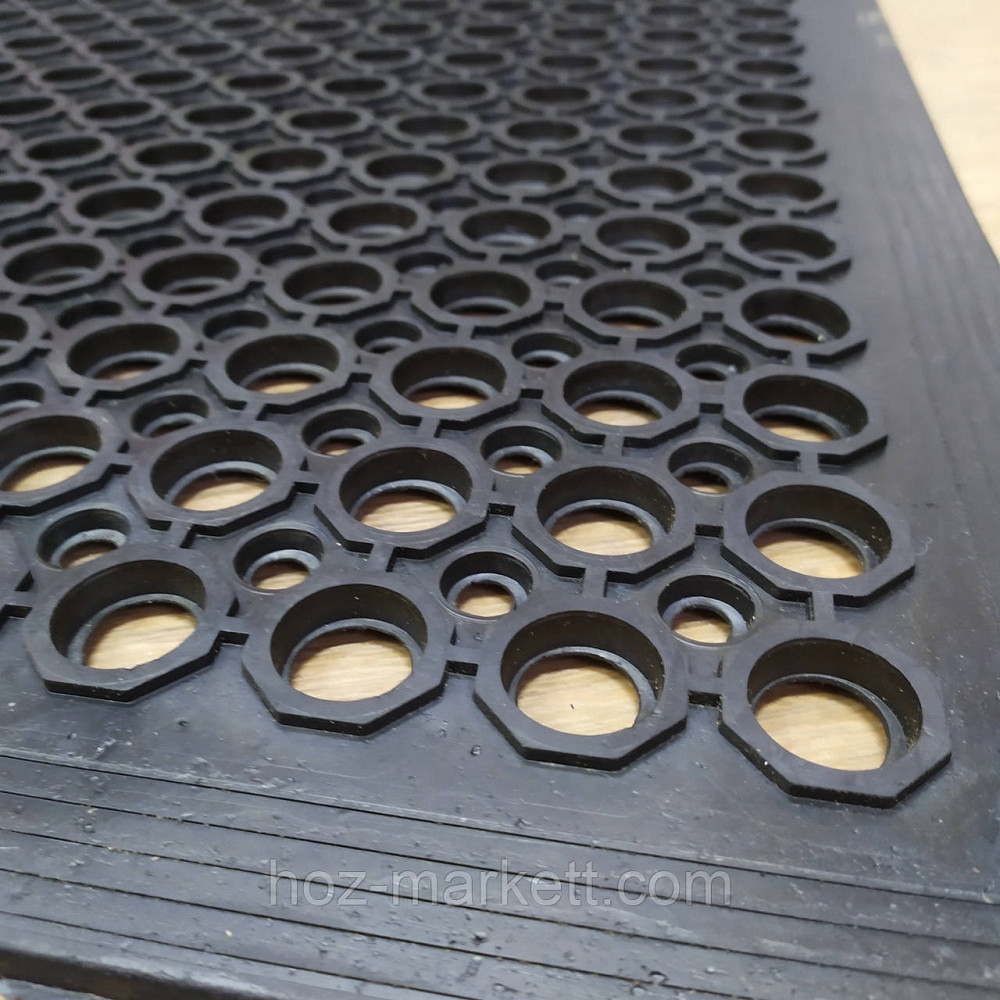 Коврик 90 х 60 см резиновый скандинавия грязезащитный килим Харьков - изображение 5