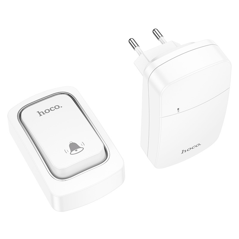 Дзвінок HOCO HI26 self-powered wireless doorbell (EU) Київ - фото 13