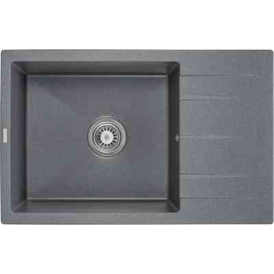 Мийка кухонна GRANADO NAVIA grafito з сифоном (775*495mm.) (gr3809) Вінниця