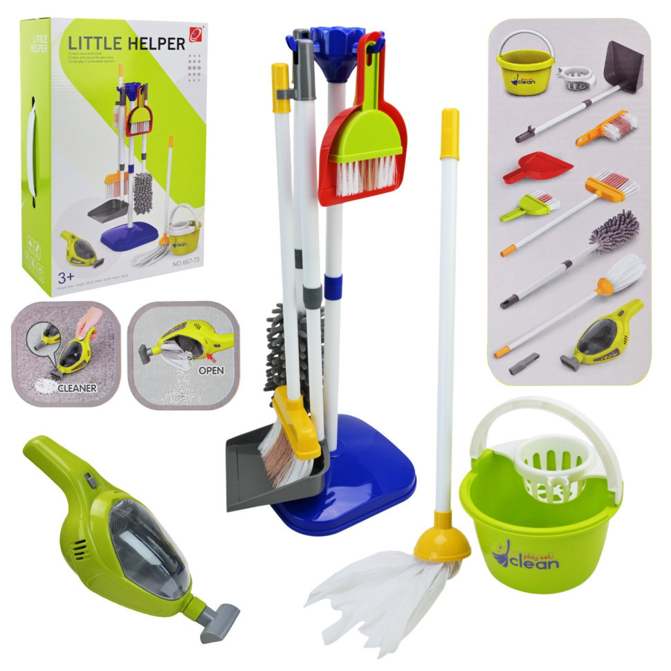 Детский набор для уборки 667-73 световые и звуковые эффекты Винница - изображение 2
