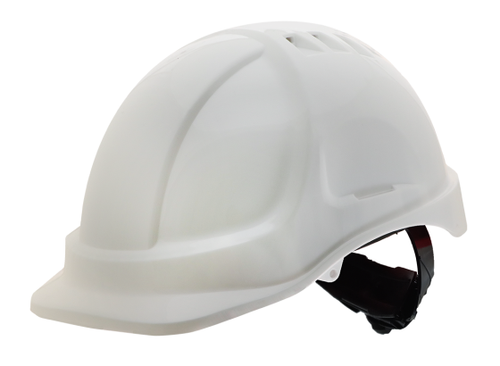 Каска защитная строительная Sizam Safe-Guard 3210 белая Ровно