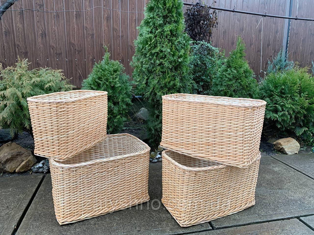Плетеные корзинки без ручек разных размеров Киев - изображение 7