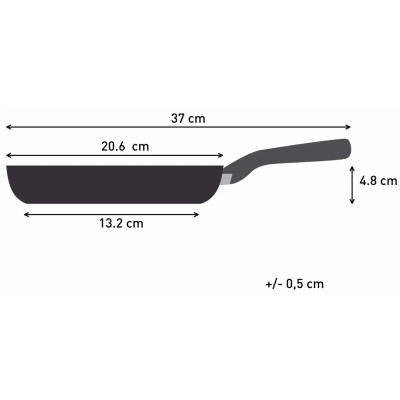 Сковорода Tefal Hard Stone 26 см (D4560553) Винница - изображение 5