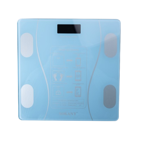 Ваги підлогові Sokany електронні до 180 кг синхронізація з телефоном SK-19019BL Коломыя