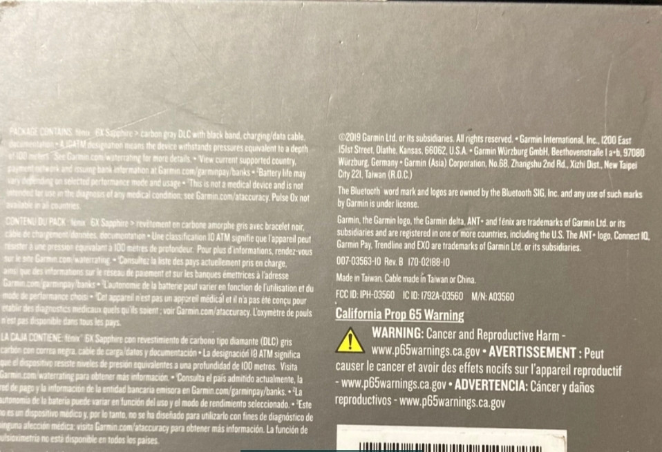 Смарт-Часи Garmin Fenix 6x Sapphire Київ - фото 1