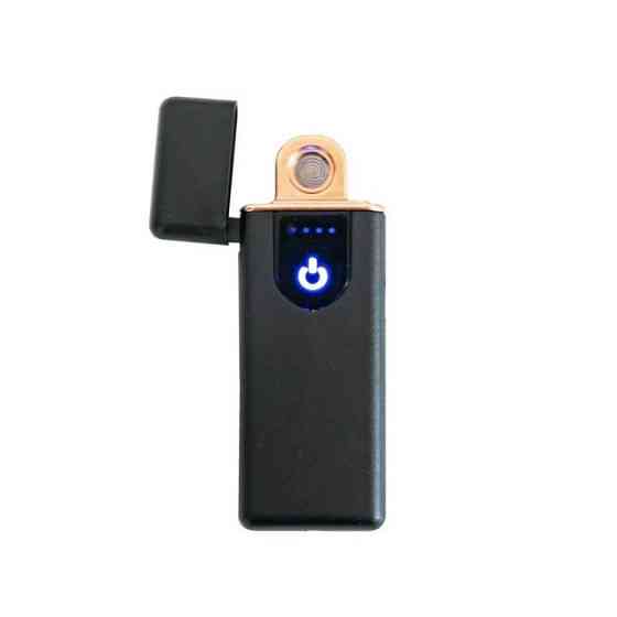 Електронна акумуляторна запальничка USB ZGP ABS, Запальничка на день народження, TZ-593 Електронна запальничка Київ