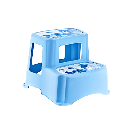 Підставка для ніг для ванної кімнати 2 сходинки блакитний Орхідея ELIF Житомир - изображение 1