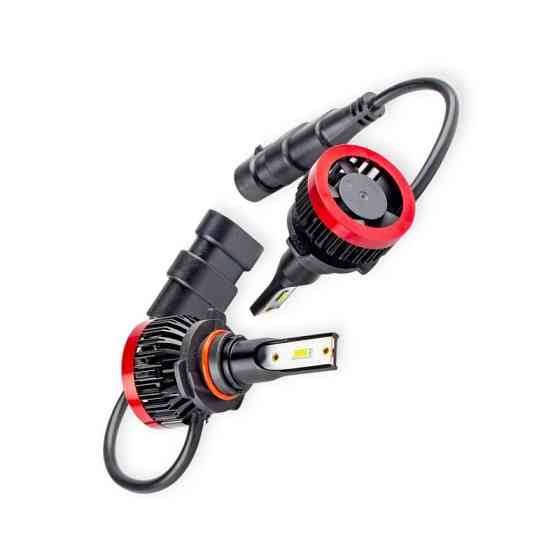 Автолампа HB3 12V EUROTUN K2 50W 8000L 6000K радіатор та вентилятор LED Мукачево