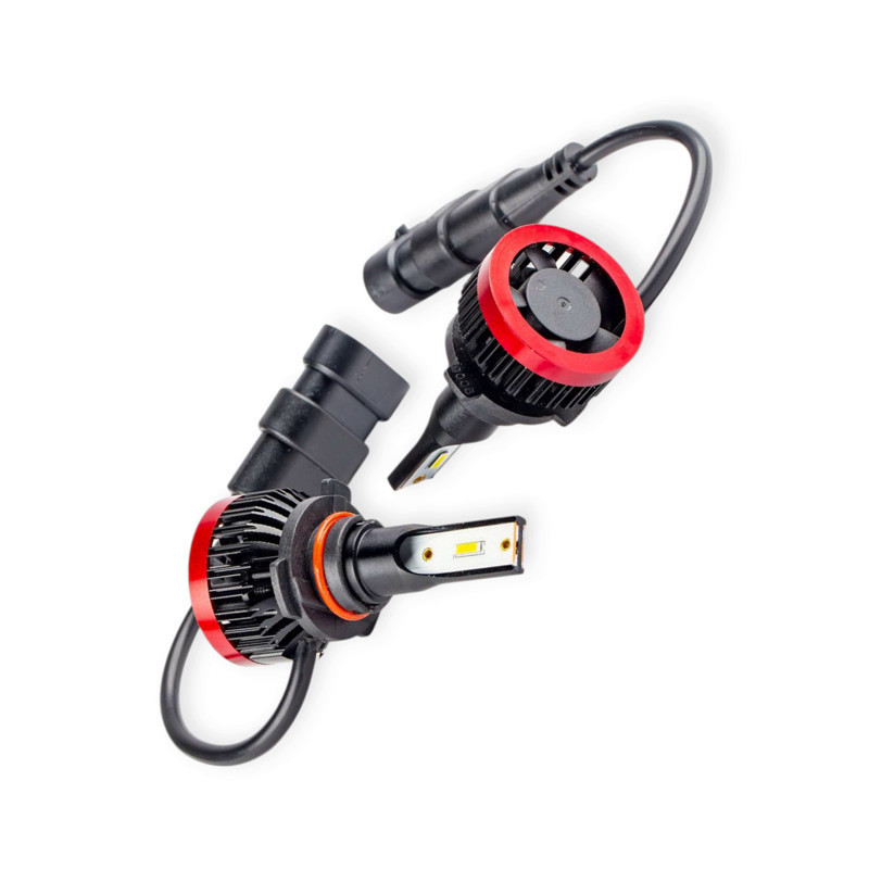 Автолампа HB3 12V EUROTUN K2 50W 8000L 6000K радиатор и вентилятор LED Мукачево - изображение 2