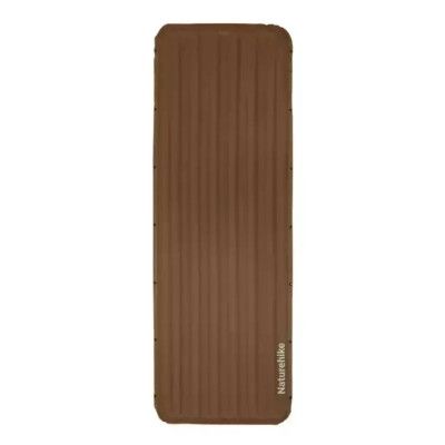 Матрас надувной Naturehike CNK2450WS034, 198х68х9.5 см, коричневий, із мішком для надування (6927595798881) Вінниця - фото 1