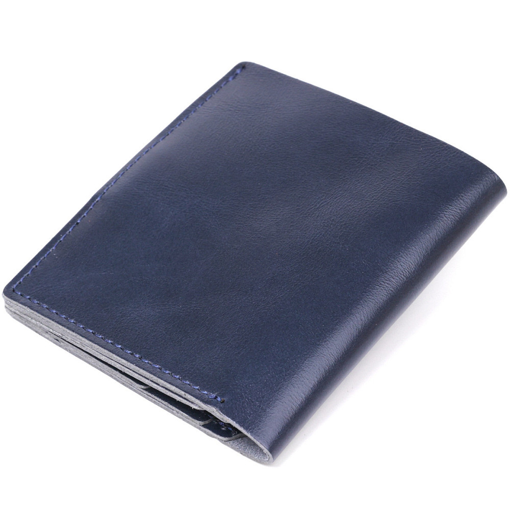 Компактное стильное портмоне Синий (SHVIGEL) Киев - изображение 6