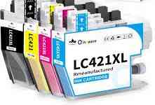 ECHALLENGE LC421XL Комплект совместимых чернильных картриджей для Brother DCP-J1050DW DCP-J1010DW DCP-J1140DW Днепр