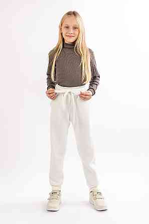 Дитині теплі штани, молочні 140 Крохатушка одяг Київ