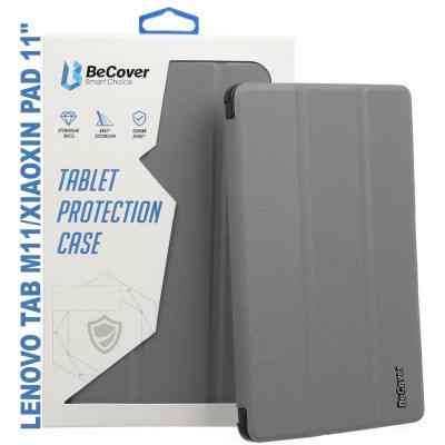 Чехол для планшета BeCover Smart Case Lenovo Tab M11 (2024) TB-TB330FU/Xiaoxin Pad 11 (2024) 11" Gray (710753) Винница