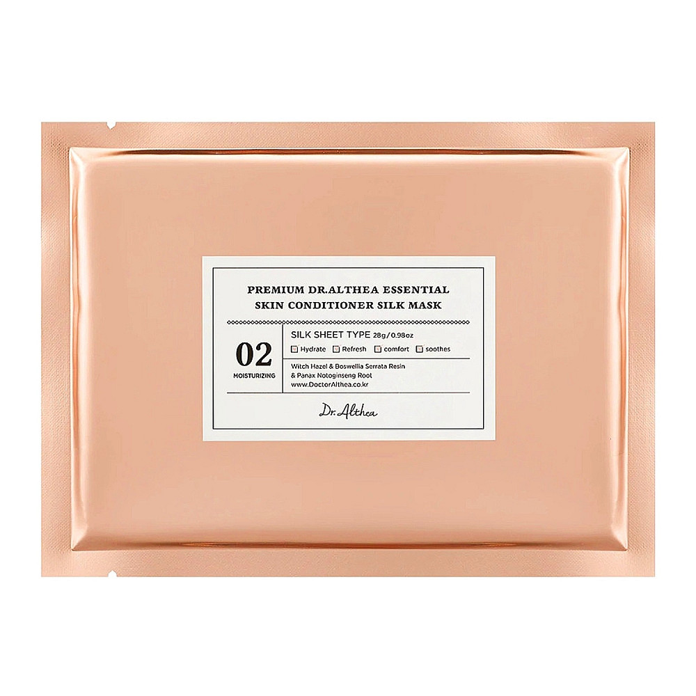 Тканинна маска для обличчя Premium Essential Skin Conditioner Silk Mask Dr. Althea 1 шт х 28 г Київ - фото 1