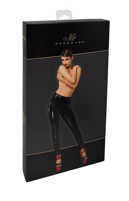 Легінси Noir Handmade F380 Dominae Skinslave PVC Leggins 3XL Sex Aura Київ - фото 9