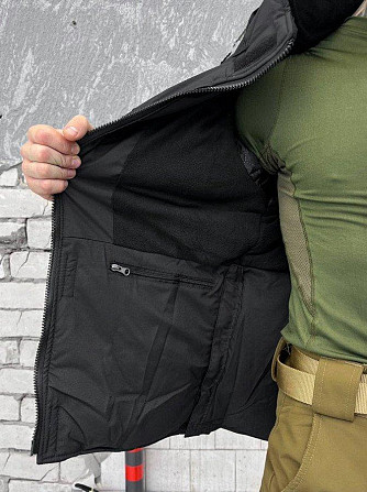 Зимняя тактическая куртка черная мужская теплая XXL Киев - изображение 17