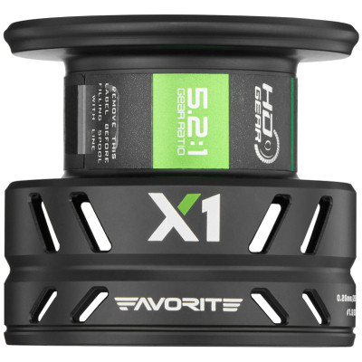 Катушка Favorite X1 2000 (X1202) 5.21 9+1BB (1693.51.41) Винница - изображение 5