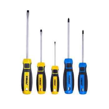 Набор отверток 5 шт магнитные - шлиц 3,5,6мм; крест 5,6мм Мукачево