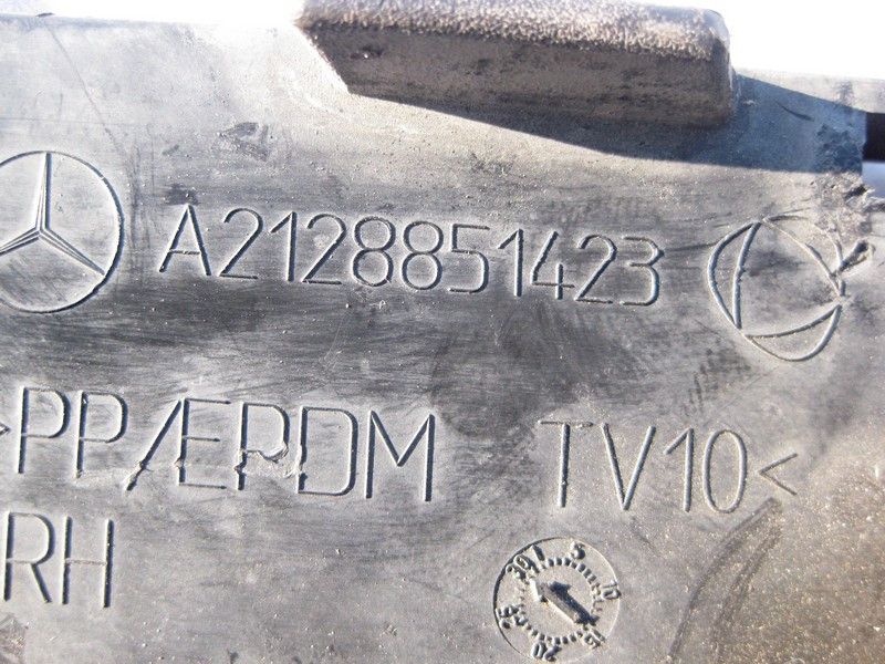 Mercedes-Benz  A2128851423 Права нижня решітка переднього бампера під ДХО LED E-Class W212 Одеса - фото 3