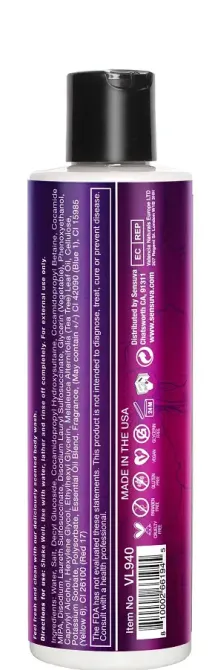 Гель для душу Sensuva Body Wash - Sweet Secrets (236 мл) Львов - изображение 2