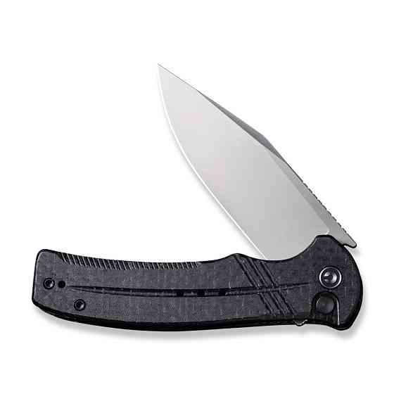 Ніж складаний туристичний Civivi Cogent, (8.8 см) 14C28N / Micarta чорний Київ