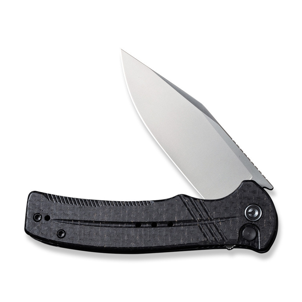 Ніж складаний туристичний Civivi Cogent, (8.8 см) 14C28N / Micarta чорний Київ - фото 3
