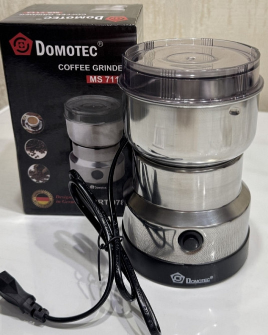 Кофемолка Domotec MS 7113 металлическая (300 W) Киев - изображение 6