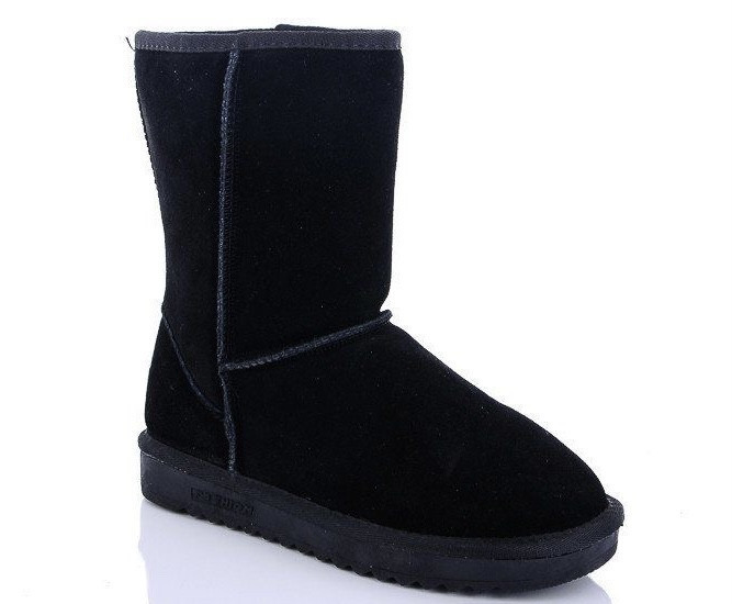 Purlina Угги жіночі Purlina 5825-1 чорні (зима, замша натуральна) (4942) 36-41 38 Коломия - фото 1