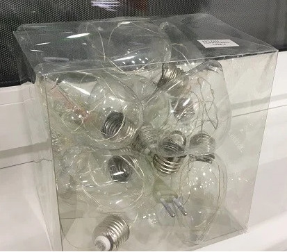 Гирлянда штора лампочки Сердце 3х1.5м 150 лед (10 нитей по 8 см) медный провод Мульти Винница - изображение 5