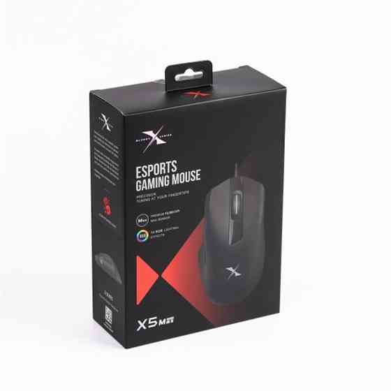 Миша A4Tech Bloody X5 Max Black ( Чорний ) Харків