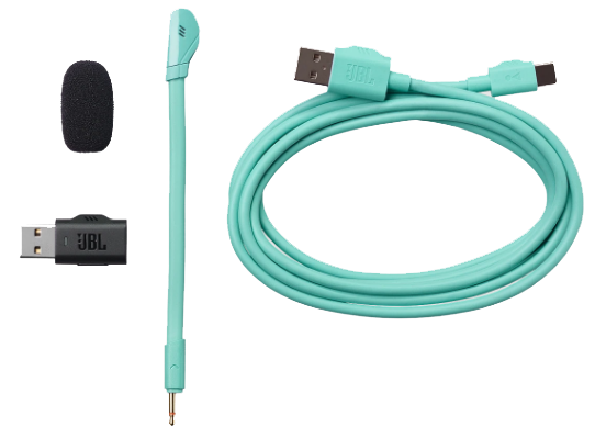 Гарнитура JBL QUANTUM 360 Wireless Cyan (JBLQTUM360CYN) (7023989) Киев
