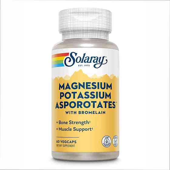 Magnesium &amp; Potassium Asporotate - 60 vcaps Луцьк
