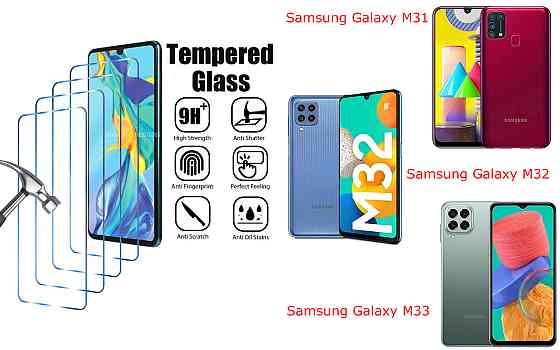 Захисне скло ArmorGlass для Samsung Galaxy M31, Galaxy M32, Galaxy M33 – стійке до подряпин та ударів Київ
