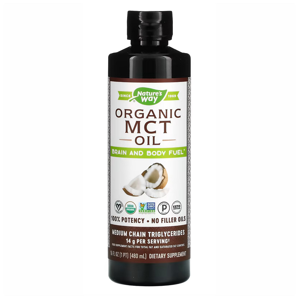100% Organic MCT Oil - 16 oz Луцк - изображение 1
