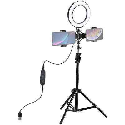 Набор блогера Puluz Ring USB LED lamp 6.2"+ tripod 1.1m (PKT3036) Винница