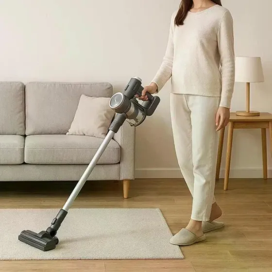 Вертикальний пілосос SK-13042 2200Вт, 26кПа, аккумулятор 18В 2000мАг, 0.6л, 30хв, тихий контейнер 0.6л Одеса