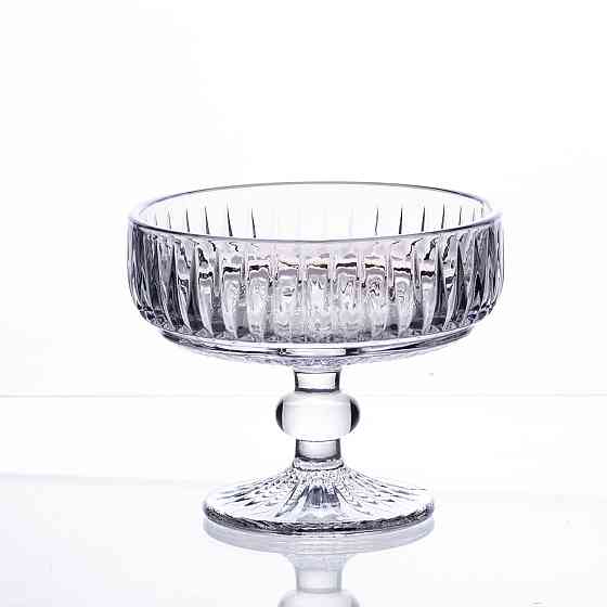 Yiwu Набір креманок на ніжці 6 шт 300 (мл) Блакитний HP-19-70 Київ