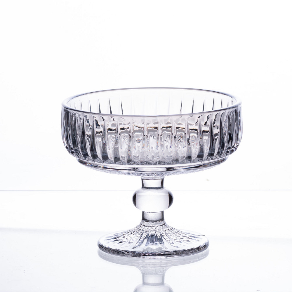 Yiwu Набір креманок на ніжці 6 шт 300 (мл) Блакитний HP-19-70 Киев - изображение 3