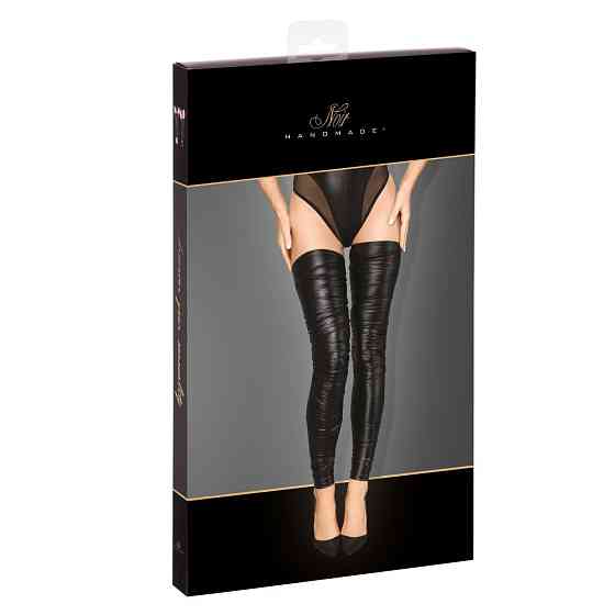 Чулки без носка F207 Noir Handmade M Sex Aura Киев